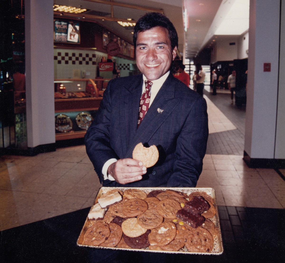 Michael Coles at Great American Cookie Company, 1994