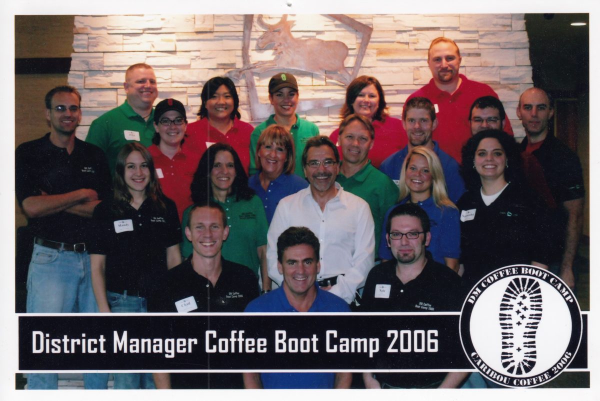 Team Building with Caribou Coffee Employees with Michael Coles, 2006